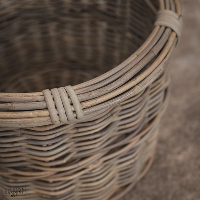 Roll Top Handled Basket 39cm - image 4