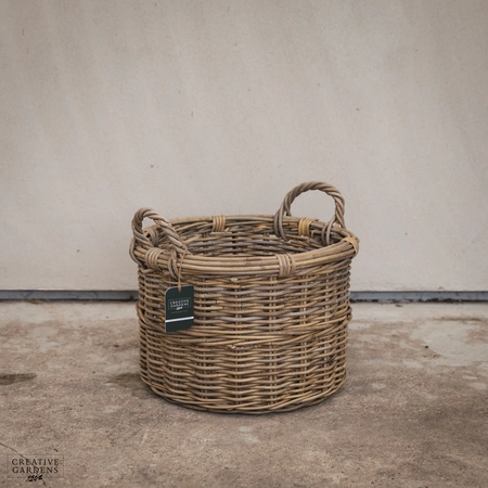 Roll Top Handled Basket 47cm - image 1