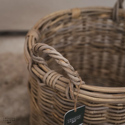 Roll Top Handled Basket 47cm - image 3