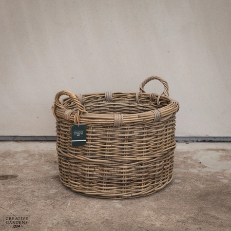 Roll Top Handled Basket 55cm - image 1