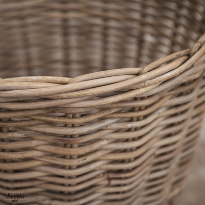 Round Basket with Ear Handles - image 5