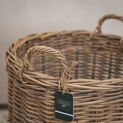 Round Basket with Ear Handles - Extra Large - image 4