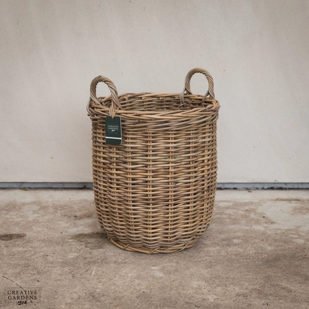 Round Basket with Ear Handles - Large - image 1