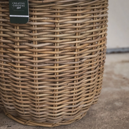 Round Basket with Ear Handles - Large - image 3