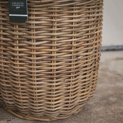 Round Basket with Ear Handles - Large - image 3