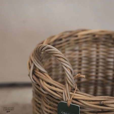 Round Basket with Ear Handles - Large - image 4