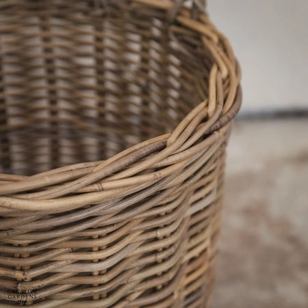 Round Basket with Ear Handles - Large - image 5