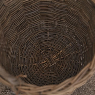 Round Basket with Ear Handles - Large - image 6