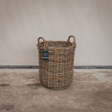 Round Basket with Ear Handles - Medium - image 1