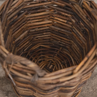 Round Basket with Ear Handles Natural 45cm - image 6