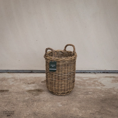 Round Basket with Ear Handles - Small