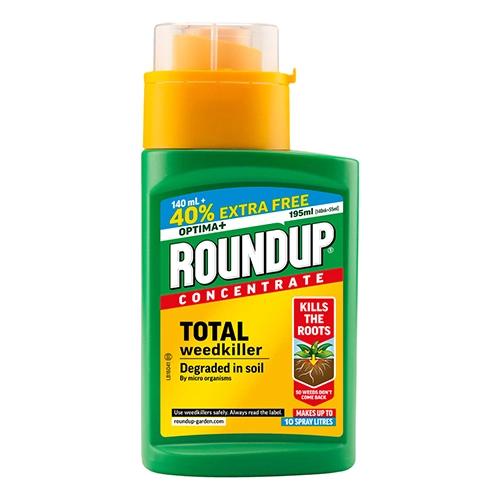 Roundup Total Weed Killer Concentrate 140ml + 40 Creative Gardens