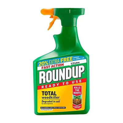 Roundup Total Weed Killer RTU 1.2L +20%