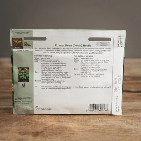 Runner Bean (Dwarf) Hestia - image 2