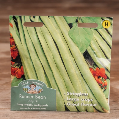 Runner Bean Lady Di - image 1