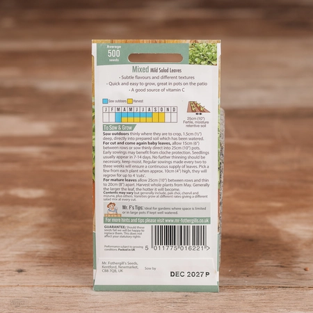 Salad Leaves Mild Mix - image 2