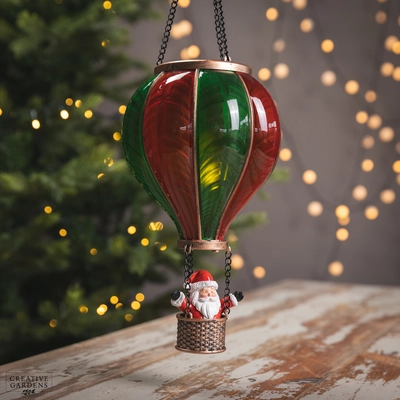 Santa Flaming Balloon