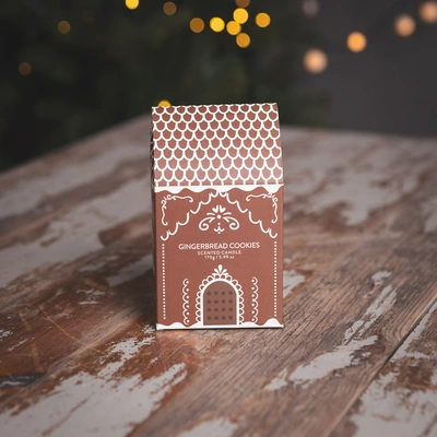 Scented Candle Wax Gingerbread Decoration