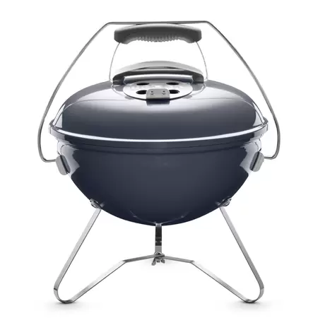 Weber Smokey Joe Premium Charcoal Barbecue - Slate Blue - image 1