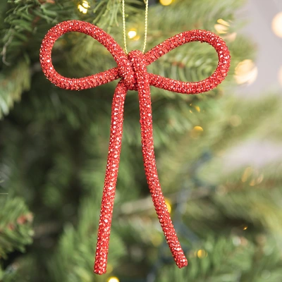 Sparkle Bow Hanger - 12cm