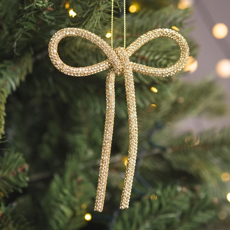 Sparkle Bow Hanger - 12cm