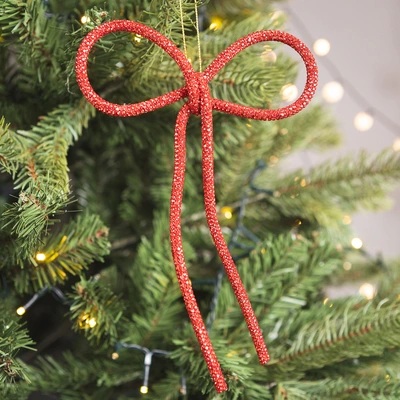 Sparkle Bow Hanger - 19cm