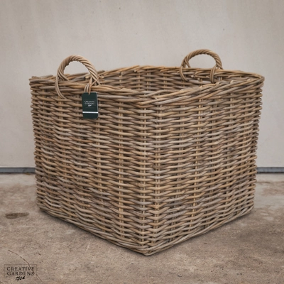 Square Basket with Ear Handles - Large