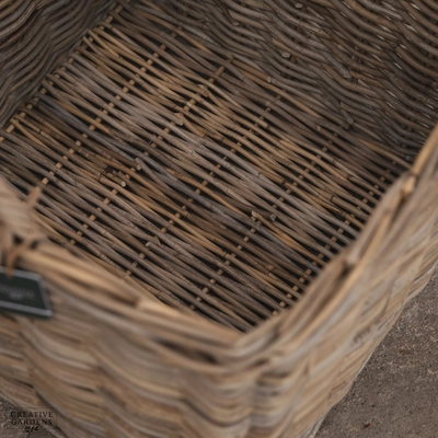 Square Basket with Ear Handles - Large - image 6