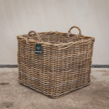 Square Basket with Ear Handles - Medium - image 1