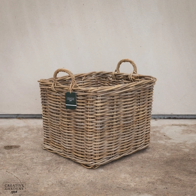 Square Basket with Ear Handles - Small