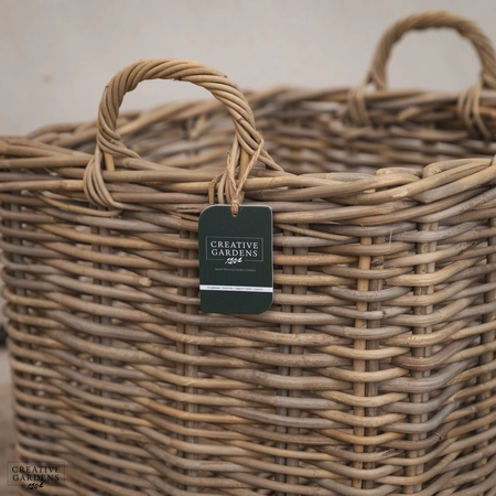 Square Basket with Ear Handles - Small - image 2