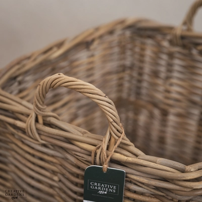 Square Basket with Ear Handles - Small - image 3