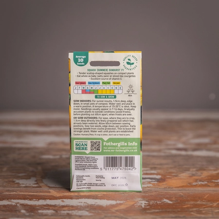 Squash (Summer) Sunburst F1 - image 2