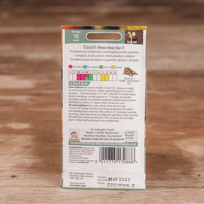Squash (Winter) Honey Bear F1 - image 2