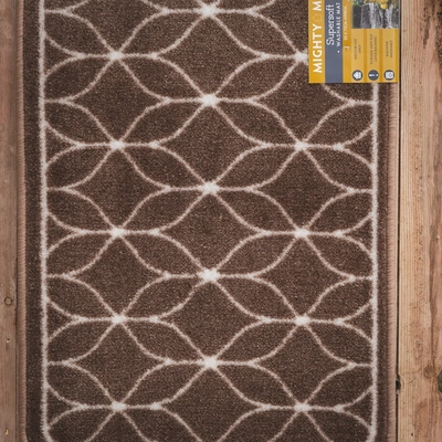 Supersoft Washable Natural Geometric Mat - 75cm x 50cm - image 2