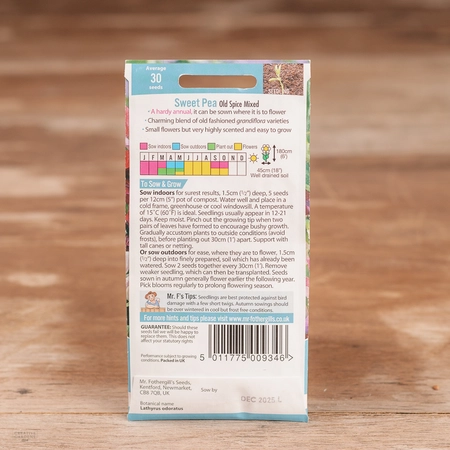 Sweet Pea Old Spice Mix (Grandiflora) - image 2