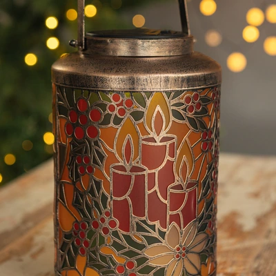 Three Kings Art Candle Lantern