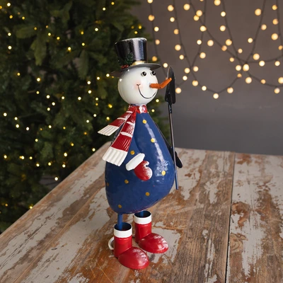 Three Kings Polka Frosty Garden Ornament