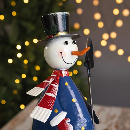 Three Kings Polka Frosty Garden Ornament