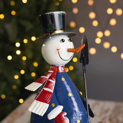Three Kings Polka Frosty Garden Ornament