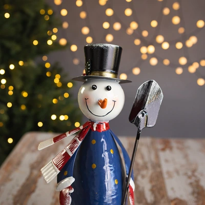 Three Kings Polka Frosty Garden Ornament