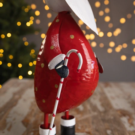 Three Kings Polka Santa Garden Ornament