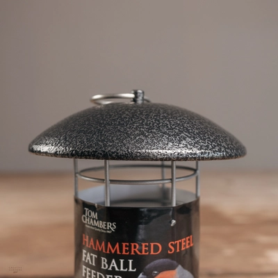 Tom Chambers Hammered Steel Fat Ball Feeder - image 3