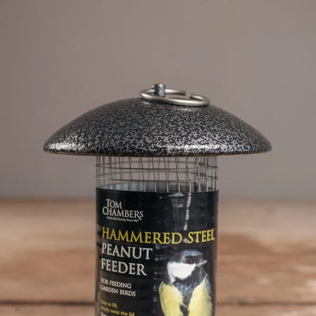 Tom Chambers Hammered Steel Peanut Feeder - image 3