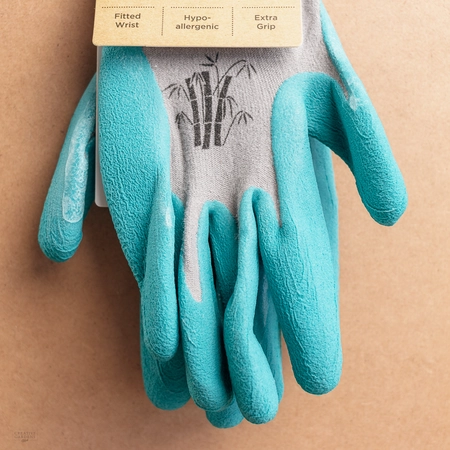 Town & Country Bamboo Gloves Teal S - image 2