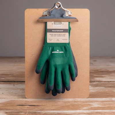 Town & Country Mastergrip Green Gloves L - image 1
