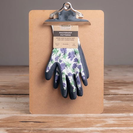 Town & Country Mastergrip Patterns Lavender Gloves M - image 1