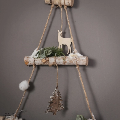 Tree Pinewood Snow with Figures - image 3