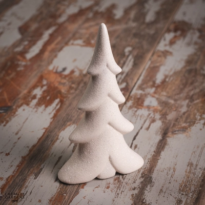 Tree Terracotta White 22cm - image 3