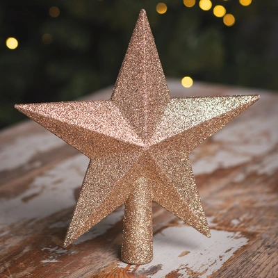 Treetopper Glitter Caramel Brown